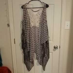 Boho Tank-Top Kimono